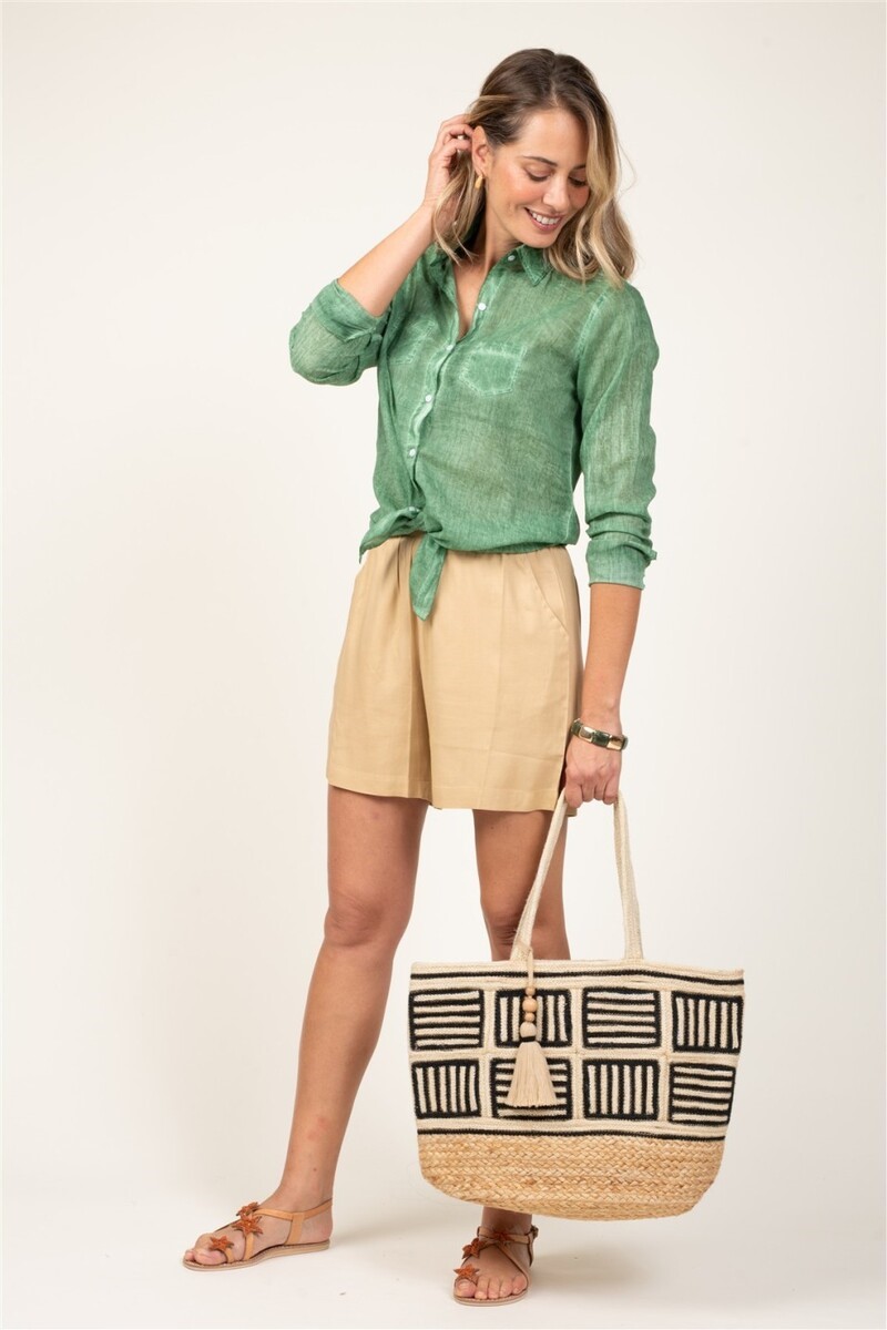 CAMISA MANGA LARGA EMPEROR COLOR KAKI 3